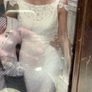 vintage lace wedding dress Image 5