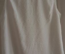 Cream summer top