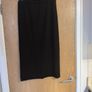 Grazia  X  2 Piece Black  Kint Skirt & Long Knit Sleeveless Gilet.   .18.  NEW. Image 3