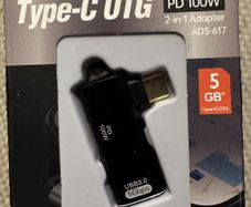 Type-C OTG 2-in-1 Adapter 100W USB 3.0