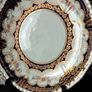 Antique Crown Staffordshire Cobalt Blue and Gold Plate Image 3