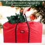 6ft/1.8m Artificial Christmas Tree Xmas Pine Tree Indoor Outdoor Holiday Decoration with Metal Stand & Storage Bag Image 3