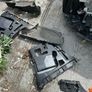 bmw f30 2015 rear bumper brackets under trays Image 2
