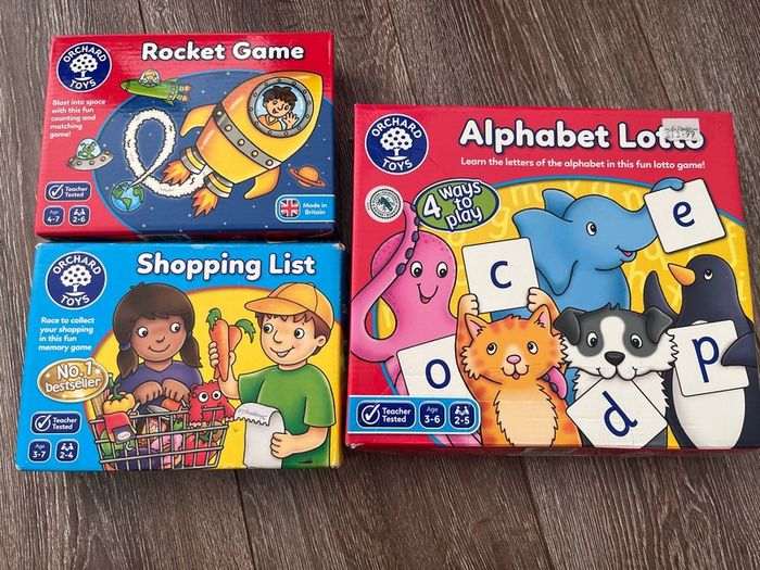 Orchard Toys games