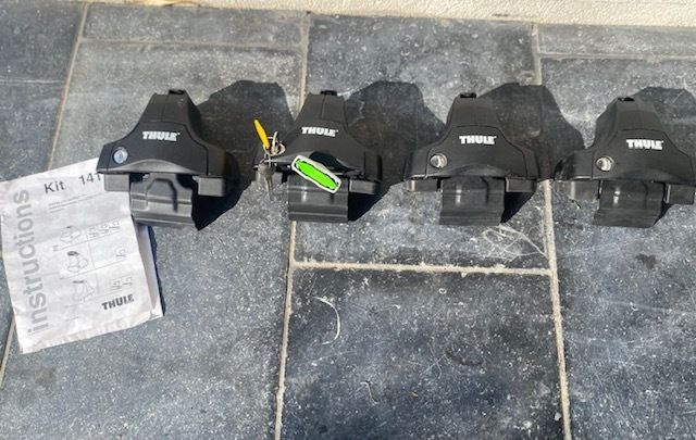 THULE Footpack 754 for car without rails or roof fixings
