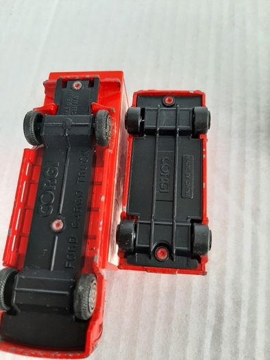 CORGI toy truck and van