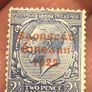 Irish overprinted British stamp 1922 Image 2