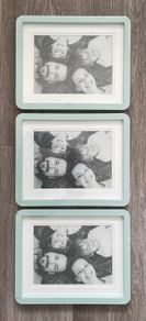 BRAND NEW Duck Egg Blue Curved Frames - Set of 3