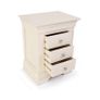 2x Cream Bedside Lockers Image 2