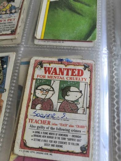 Garbage pail kids