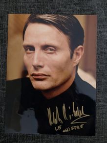 Signed Photo of Mads Mikkelsen