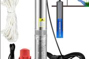 Deep Well Submersible Water Pump 750W  Borehole Farm Irrigation