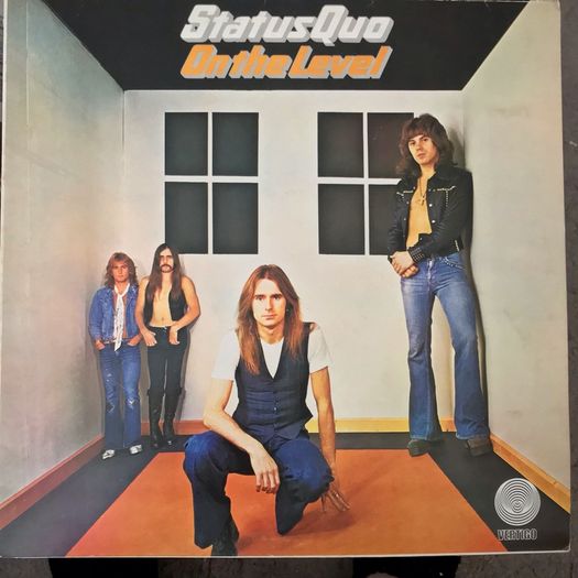 Status Quo 'On The Level' Vertigo swirl label 1975