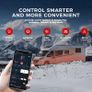 12V 24V 8KW Diesel Air Heater with Bluetooth App Remote Control for Car RV Van and Camping Image 5