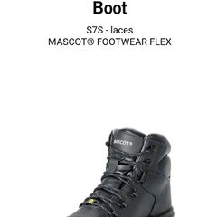 Mascot Work Boots Black. Size 12/47