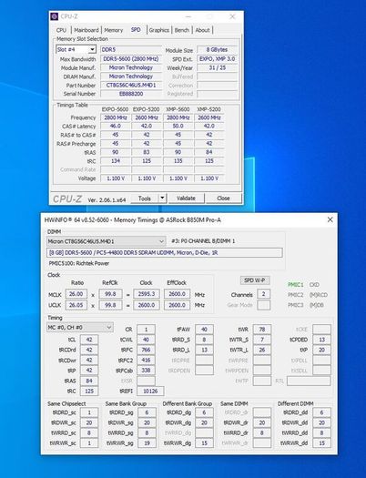 16gb crucial ram ddr5 5600mhz cl46