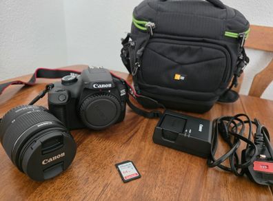 Canon EOS 4000D DSLR 18-55mm Lens with Bag and Accessories