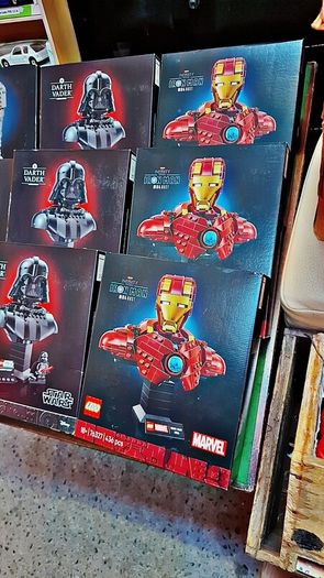 Star Wars and Marvel Lego