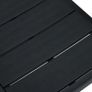 Garden Chairs 2 pcs Black HDPE Wood Look Image 3