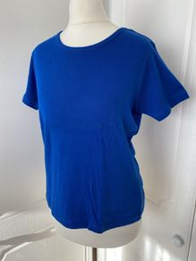 Blue Crew Neck T Shirt, BNWT, size 10/12