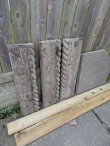 Concrete Garden Edging 600mm