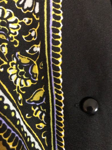 Bob Mackie paisley blouse (XL)