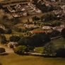 Framed print of air of village may be enniskerry Co. Wicklow. Image 5