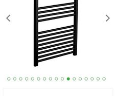 Sonas brand new black towel rail