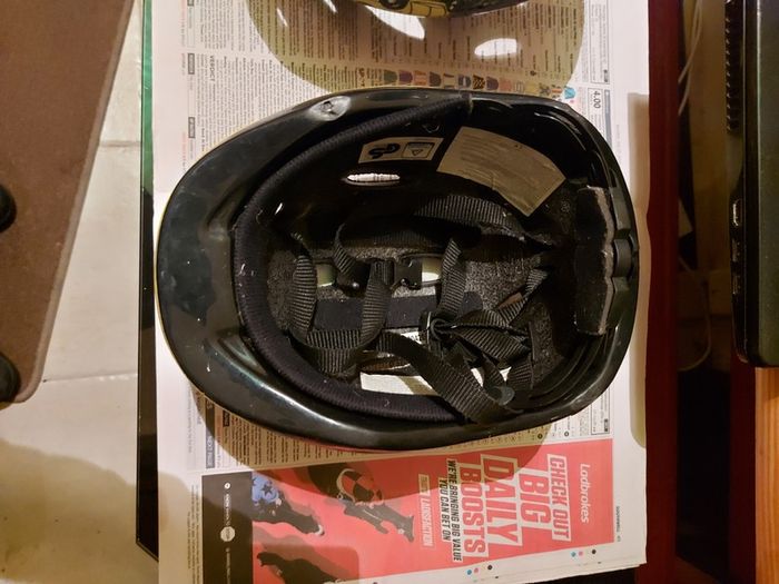 2 Childrens Safety Cycle Helmets, Car Wash & Batman, in very good condition
