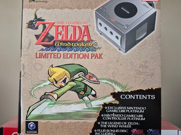 Nintendo Game Cube Zelda Wind Waker Edition