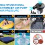 Electric Air Pump, portable quick fill AC Inflator Deflator with 3 Nozzles 220V AC/150W 50/60Hz Quick Fill Electric Pump for Inflatable Air Mattress Pump Air Bed Pool Toy Raft Boat (FREE SHIPPING) Image 2