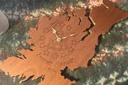 Donegal map clock free postage