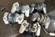 PS2 , Sony , Dual shock remote controllers x 5 , not working