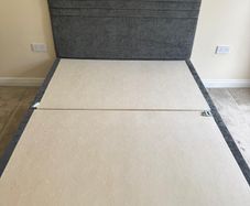 5ft Divan bed base and free headboard