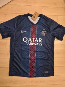 PSG adults football jersey sizes from S to XXL