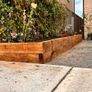 Front Porch Planter Box, Garden Sleepers Edging Image 4
