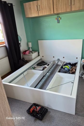 Ikea king size bed frame
