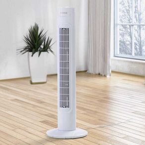Tower fan with box