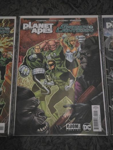 Planet of the Apes/Green Lantern #1-6 complete (2017)