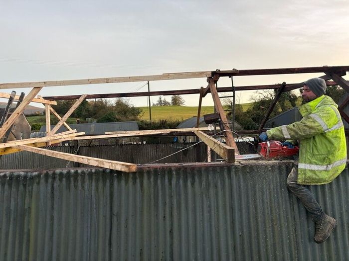 Farm shed repairs