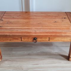 Wooden coffee table