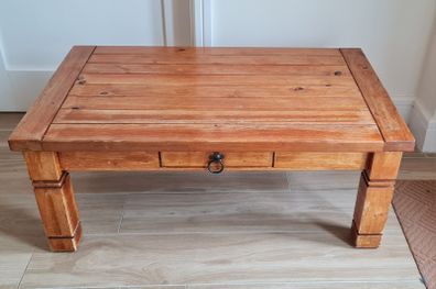 Wooden coffee table