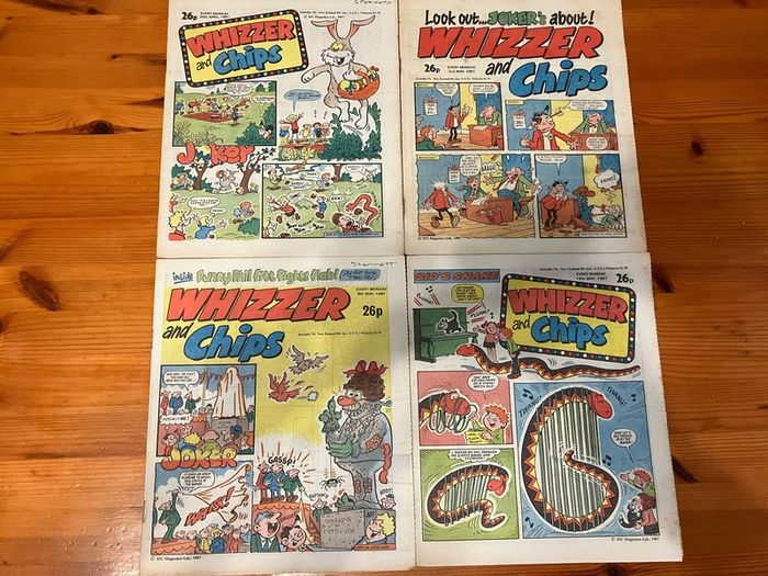 Comics: 'Whizzer and Chips'1987 (22 numbers)