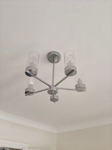 Chrome Light Fitting