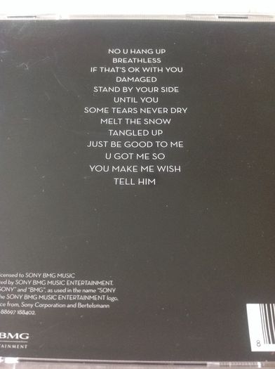 Shane Ward  CD.   Breathless.