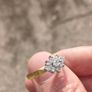18 Carat Gold cluster diamond/engagement ring Image 9