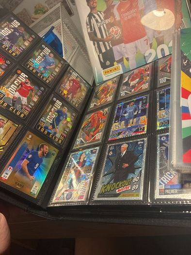 4 fairly full albums, 2 tins, and in general a great collection
