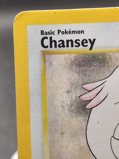 Chansey 3/102 base set Pokemon card