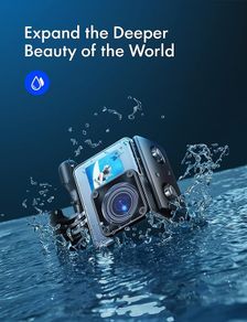 Wolfang Action Camera GA200 - with external mic & accesories
