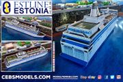 Estonia Card Model Ferry Kit